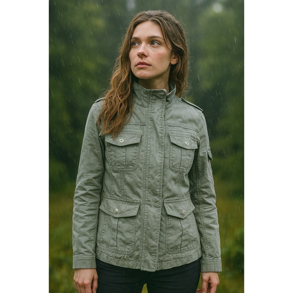 Kensie jacket military streetwear gorpcore sustainable SZ Small